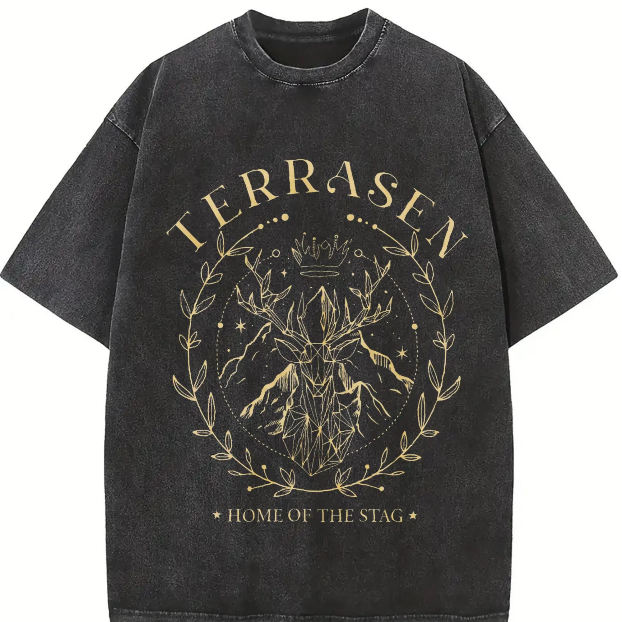 Terrasen Home Of The Stag Shirt, Fireheart Shirt, Throne of Glass Tee, Throne Of Glass Merch, TOG To Whatever End T-Shirts