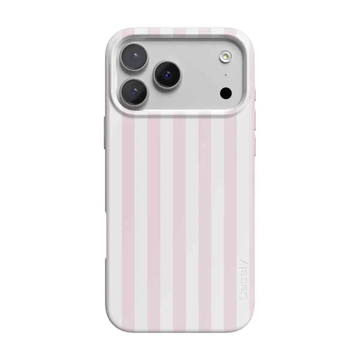 Casely iPhone 17 Pro Max Case | Sunday Best | Pink Stripes | Compatible with MagSafe | Classic Ultra Thin Design
