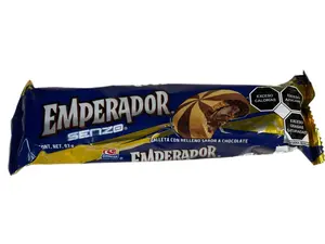 Gamesa Emperador Senzo Chocolate Sandwich Cookies – 3.28 oz (93 g)