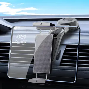 Car Dashboard Phone Holder, Car Dashboard Phone & Tablet Holder, Universal Car Phone Stand Compatible with 4-14 Inches Cell Phone & Tablet, Car Cellphone Mount