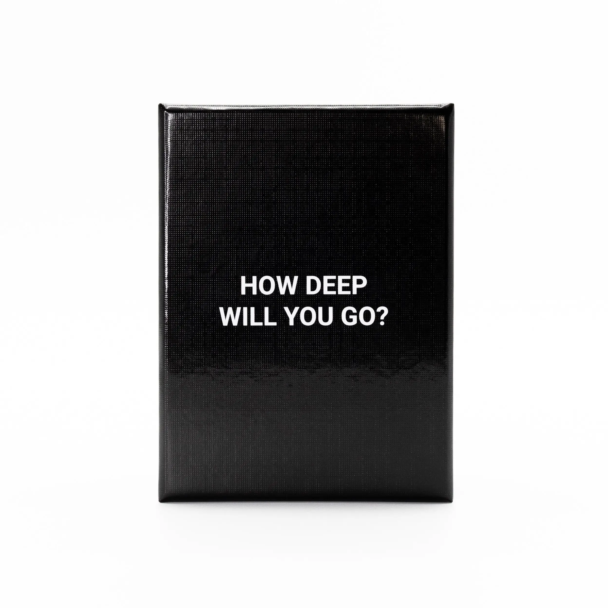 HOW DEEP WILL YOU GO? Original - Deep Question Card Game For Deeper Connections...
