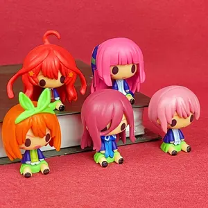 Cute The Quintessential Quintuplets Figure Small Nakano Statues Anime Nino Figurine Ichika House Accessorie Desk Decoration Gift