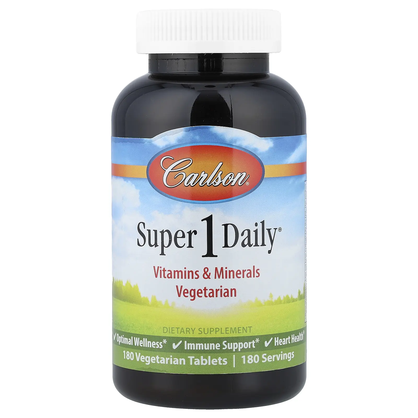 Carlson Super 1 Daily®, 180 Vegetarian Tablets