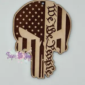 We the people Leather freshie-  Stylish Long Lasting Fragrance for Small Spaces Trendy Design Custom Scent Options Perfect for Cars and Offices