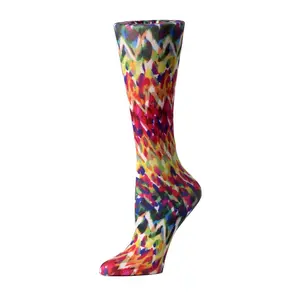 Cutieful Sheer Compression Socks | 8-15 mmHg Knee High | Women's Sizes 5-11