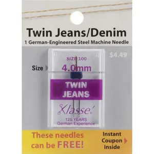Klasse Size 4.0 Twin Jeans Denim Sewing Machine Needles
