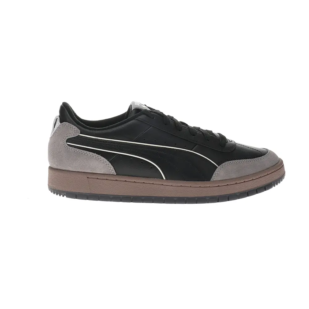 PUMA Mens Premier Court Archive Lace Up Sneakers Shoes Casual - Black PUMA Mens Premier Court Archive Lace Up Sneakers Shoes Casual - Black