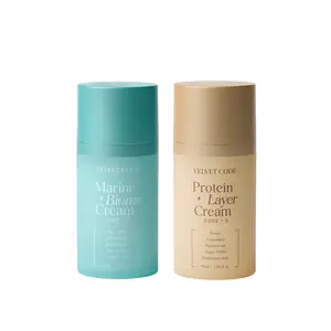 Velvet Code AM PM Barrier Cream Duo – Korean Moisturizer Set for Dry, Sensitive Skin, Hydration & Barrier Care