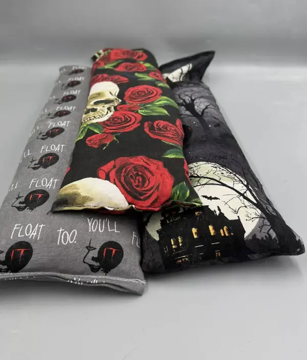 Handmade 18”x5” Heating Corn Bag / Cooling Corn Bag “Horror Collection “