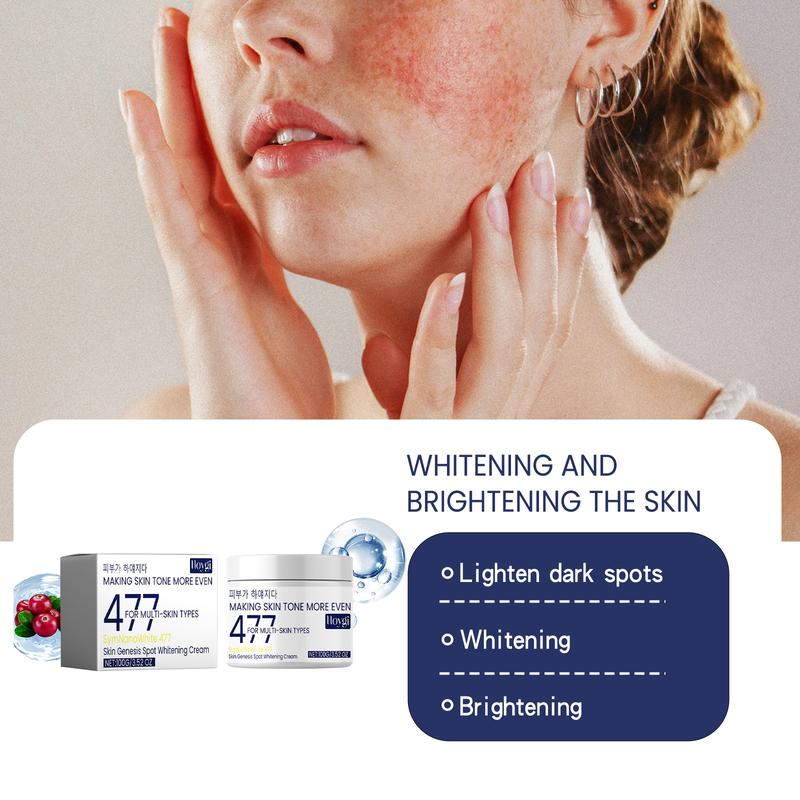 HOYGI Skin Genesis Spot Whitening Cream Brightening Firming Soothing - Niacinamide & Arbutin Dark Spot Corrector for Even Skin Tone