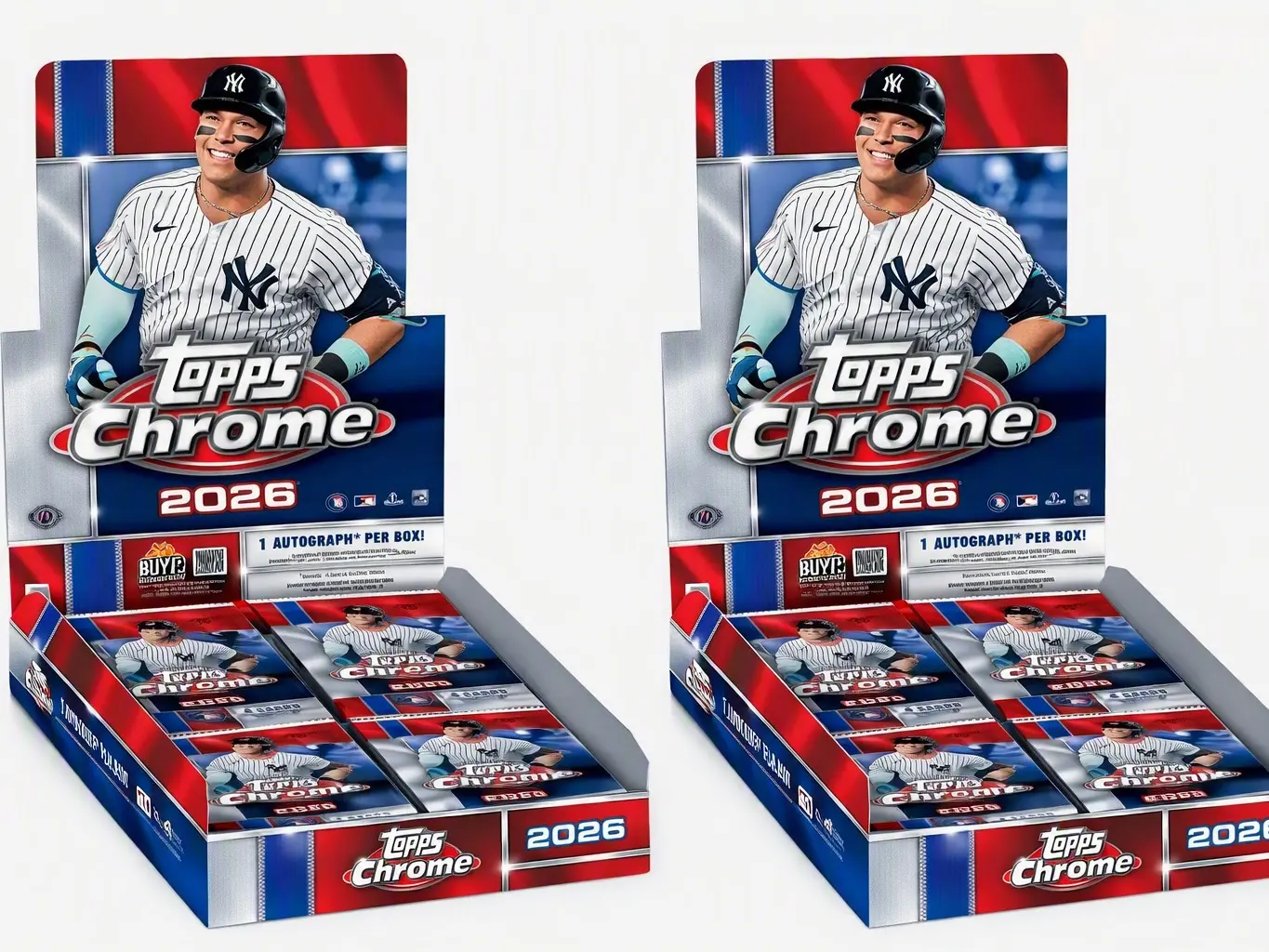 (PYT 2-BOX BREAK #201) 2026 Topps Chrome Hobby Box