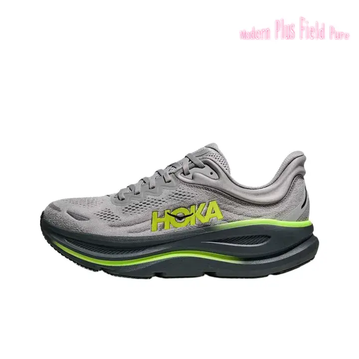 Unisex Light Gray Platform Walking Footwear Knitted Mesh Upper Neon Green Graphic Trim Soft Multi-Layer Dark Gray EVA Foam Sole Non Slip Daily Outdoor Commute Sneakers
