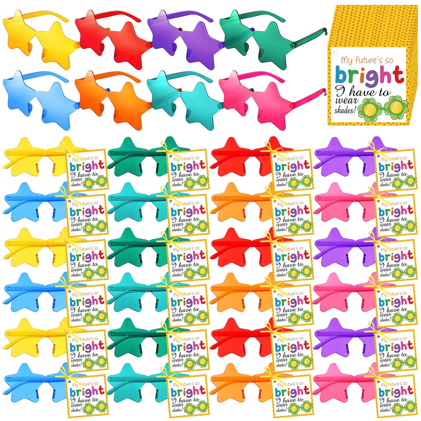 24/48Pcs Kids Graduation Party Sunglasses Preschool Student Class Present with Blessing Cards Kindergarten Graduation Favors for Graduation Party Ceremony Wedding Birthday End of The Year Class Gift Exchange Star 24/48Pcs Kids Graduation Party Sunglasses Preschool Student Class Present with Blessing Cards Kindergarten Graduation Favors for Graduation Party Ceremony Wedding Birthday End of The Year Class Gift Exchange Star