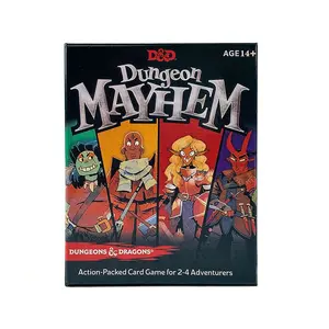 Dungeon Adventure Party Theme Tabletop Card Game, Epic Role Play Set, Thanksgiving Easter New Year Hero Night Strategy Board Game，Family and Friends Gathering Interactive Card Game, Family Fun Game