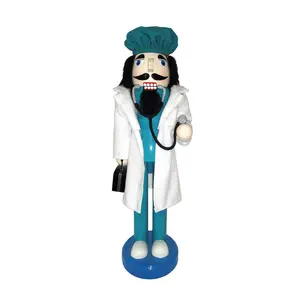 14" Doctor Nutcracker figure by Santa's Workshop