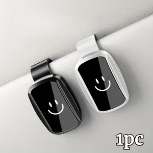 Car Sun Visor Glasses Holder, Car Sun Visor Glasses Clip, Universal Car Interior Accessories for Men & Women, Car Storage Organizers