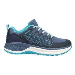 Hi-Tec Womens Trail Destroyer Low Trail Trail Running Sneakers Shoes - Blue