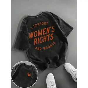 Men'S Vintage Pure Washed T-Shirt, Stylish And Modern Design, Striking And Imaginative Prints, Comfy And Laid-Back Attire, Perfect for Outdoor Adventures And City Strolls, Presents for Family, Friends, And Coworkers, Festive Gatherings