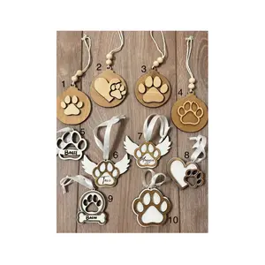 Pet ornaments- pet memorial ornaments - fur baby Decor Gift