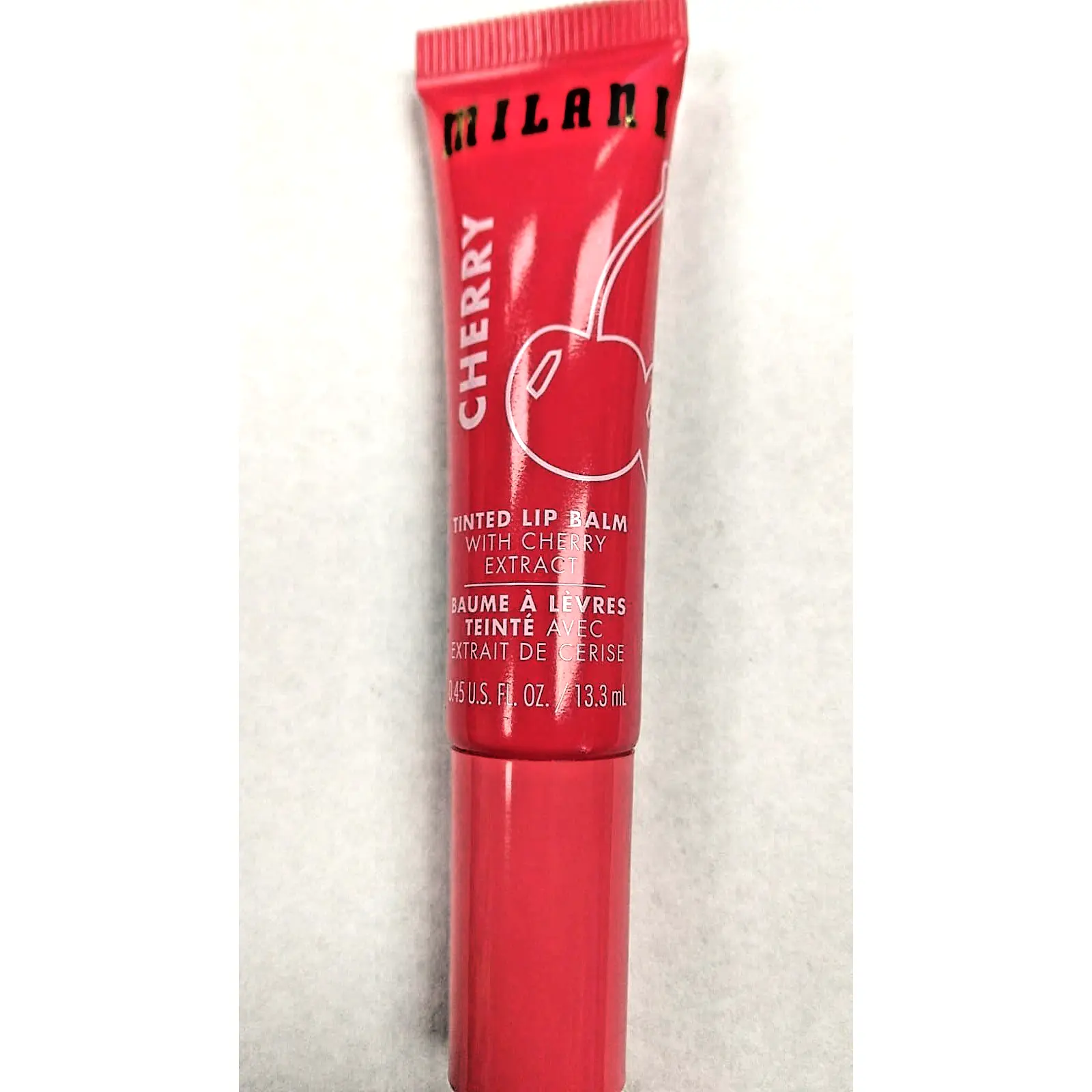 Milani Tinted Lip Balm - Red Tinted Lip Balm Infused With Shea Butter & Cherry Extract