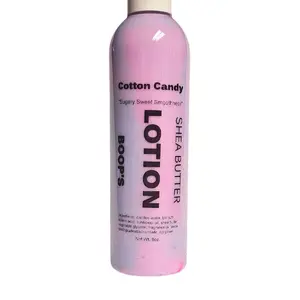 Boop's Cotton Candy Lotion - Hydrating Body Care in Light Blue & Light Pink - Soft Skin - Moisturizing Formula - Cosmetics - Comfort