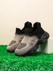 Kids' Breathable Elastic Sports Socks Shoes, Soft Shock-Absorbing Lightweight Waterproof Anti-Slip Sneakers, Casual Style for Running & Walking, Jogging Shoes, Athletic Shoe