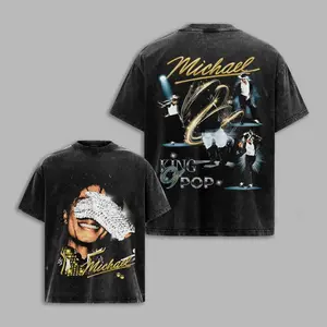 Michael Jackson Shirt, Vintage Michael Jackson Graphic Tee, King of Pop Retro T-Shirt, Diamond Glove Music Merch