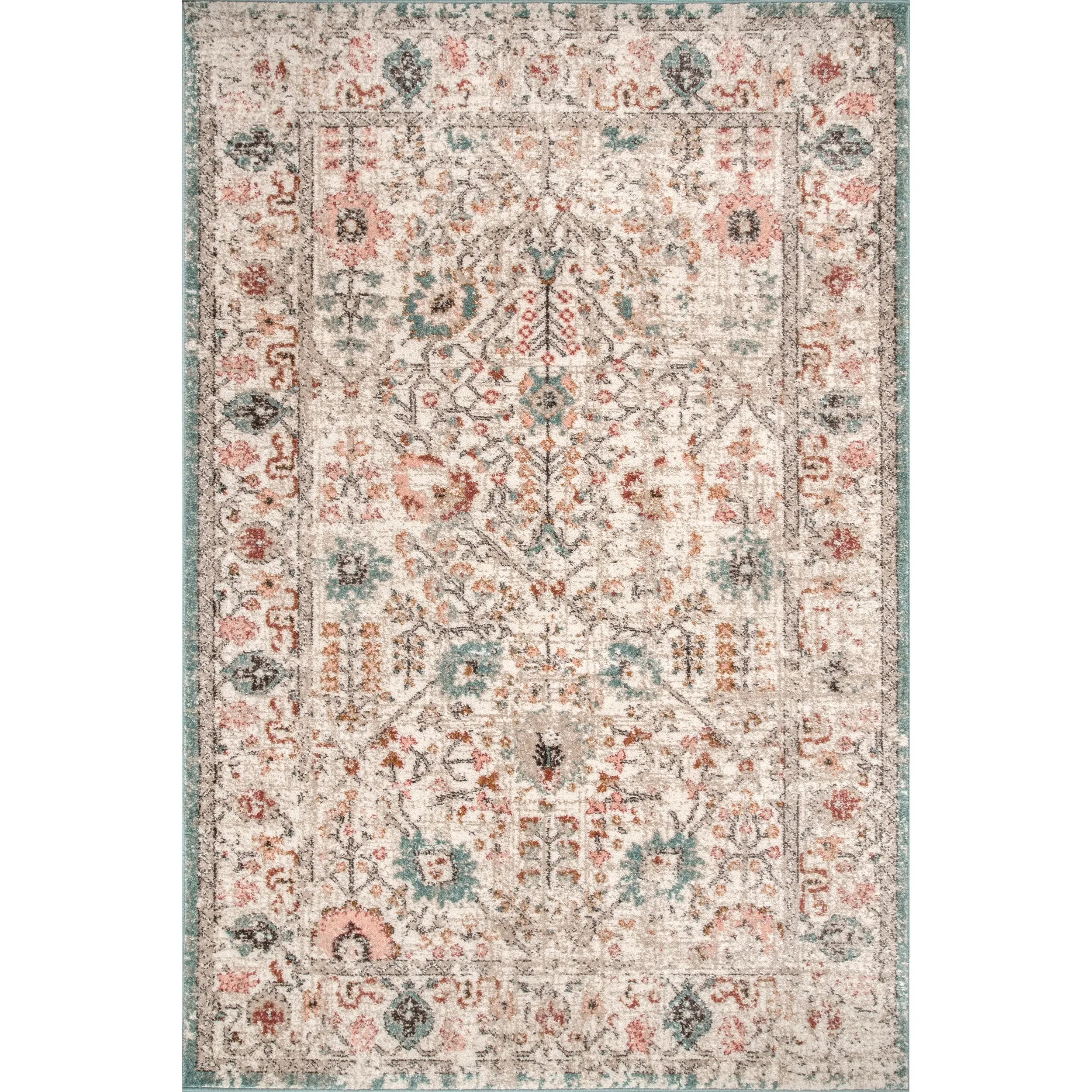 Lenore Vintage Floral Area Rug