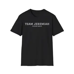 Minimalist Team Jeremiah Shirt Cousins Beach Summer Tee | TSITP Merch | BookTok Summer Shirt | Soft Boy Aesthetic | Team Jeremiah Gift