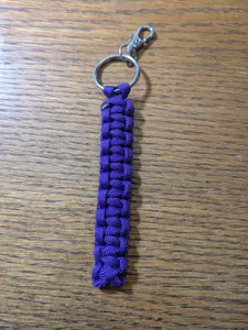 Paracord Survival Keychain