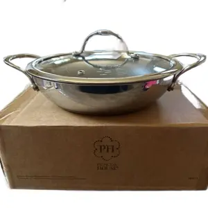 Heritage Signature 10” Stainless Steel Nonstick Paella Antiadherente Cookware