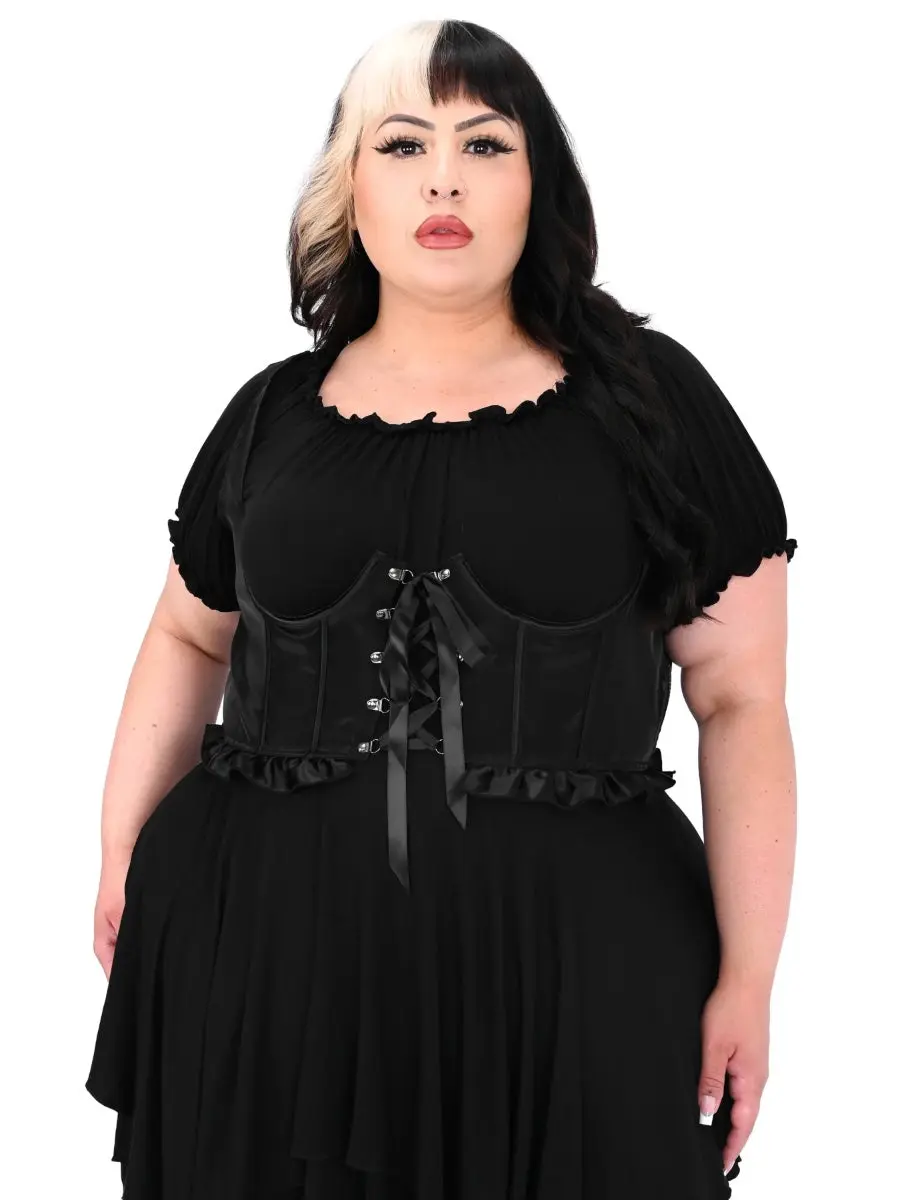Mesh Underbust Corset FOXBLOOD NO RESTOCK!