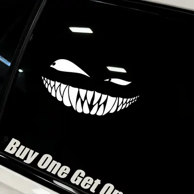 Ace Of Spades Evil Horror Clown Vinyl Sticker – For Cars, Vans, Helmets (Glossy)