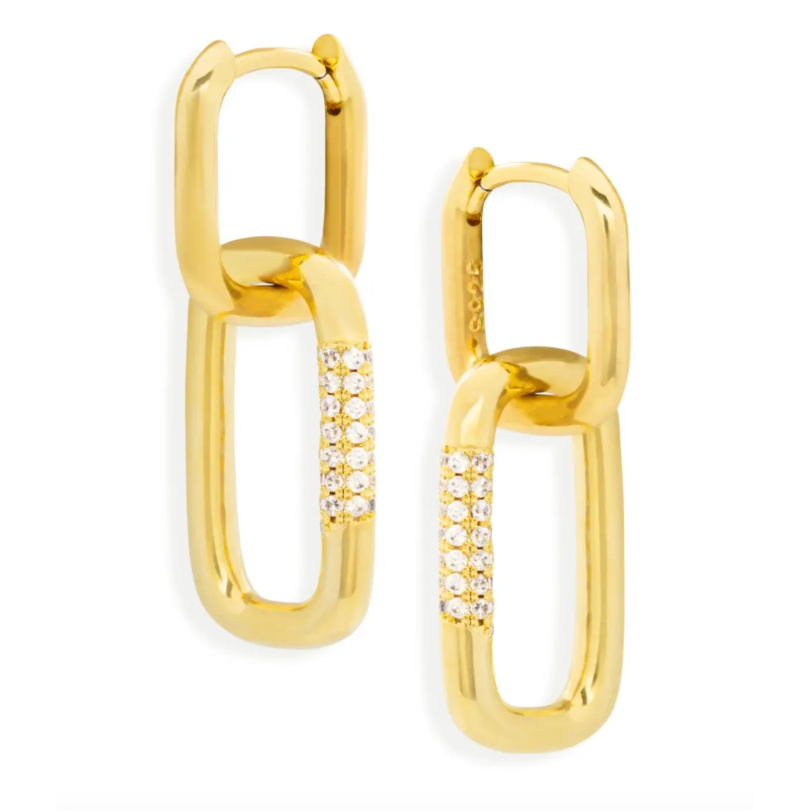 Double Lock Earrings