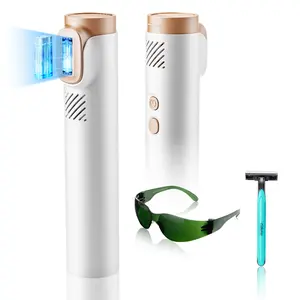 Laser Hair Removal Ice Cooling, Painless IPL Laser Hair Removal Device At-Home Permanent ipl device Portable IPL Smooth Comfort IPL Hair hair remival