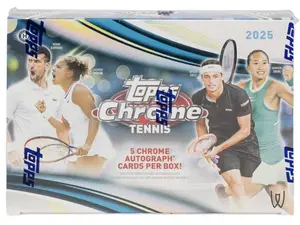 2025 Topps Chrome Tennis Breaker Delight Box
