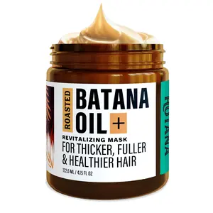 Hotana Roasted Batana Oil + Hair Mask - Natural Deep Conditioner for Stronger, Thicker Hair Growth and Nourishment