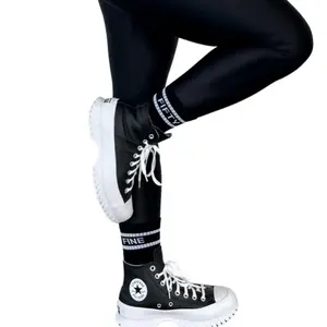 Fifty Fine Cotton Fitness Crew Socks - Full Cushion Comfort & Impact Protection Breathable Cotton Women's Sport Socks