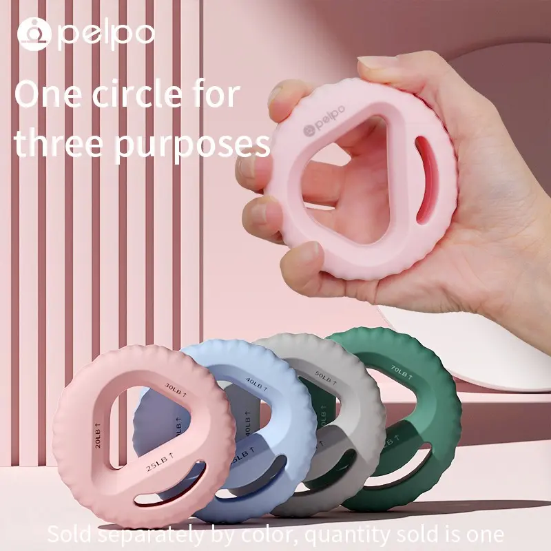 Silicone Grip Strengthener, Three-Level Hand Strength Trainer, Professional Hand and Finger Strength Training, Rehabilitation Tool