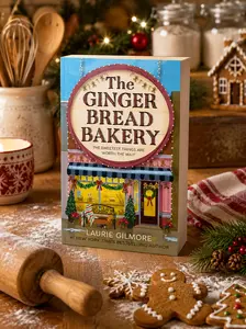 The Gingerbread Bakery by Laurie Gilmore – Dream Harbor Book 5, Cozy Christmas Enemies-to-Lovers Romance Novel, Holiday Fiction Gift