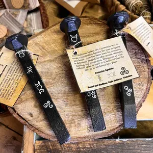 Protection iron railroad spike mail with sigils symbols for protection