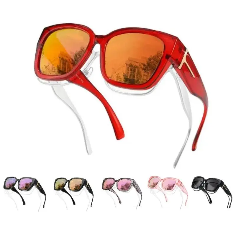 Oversized 70s Style Aviator Sunglasses, Luxury Thick Plastic Frame, UV400 Protection, Casual Stylish Accessories for Women Men, Luxury Sunglasses, Lightweight, Unisex, Uv400 Lens, Ergonomic Nose Bridge, Casual Style Eyewear, Fashionable Frames Sunglasses