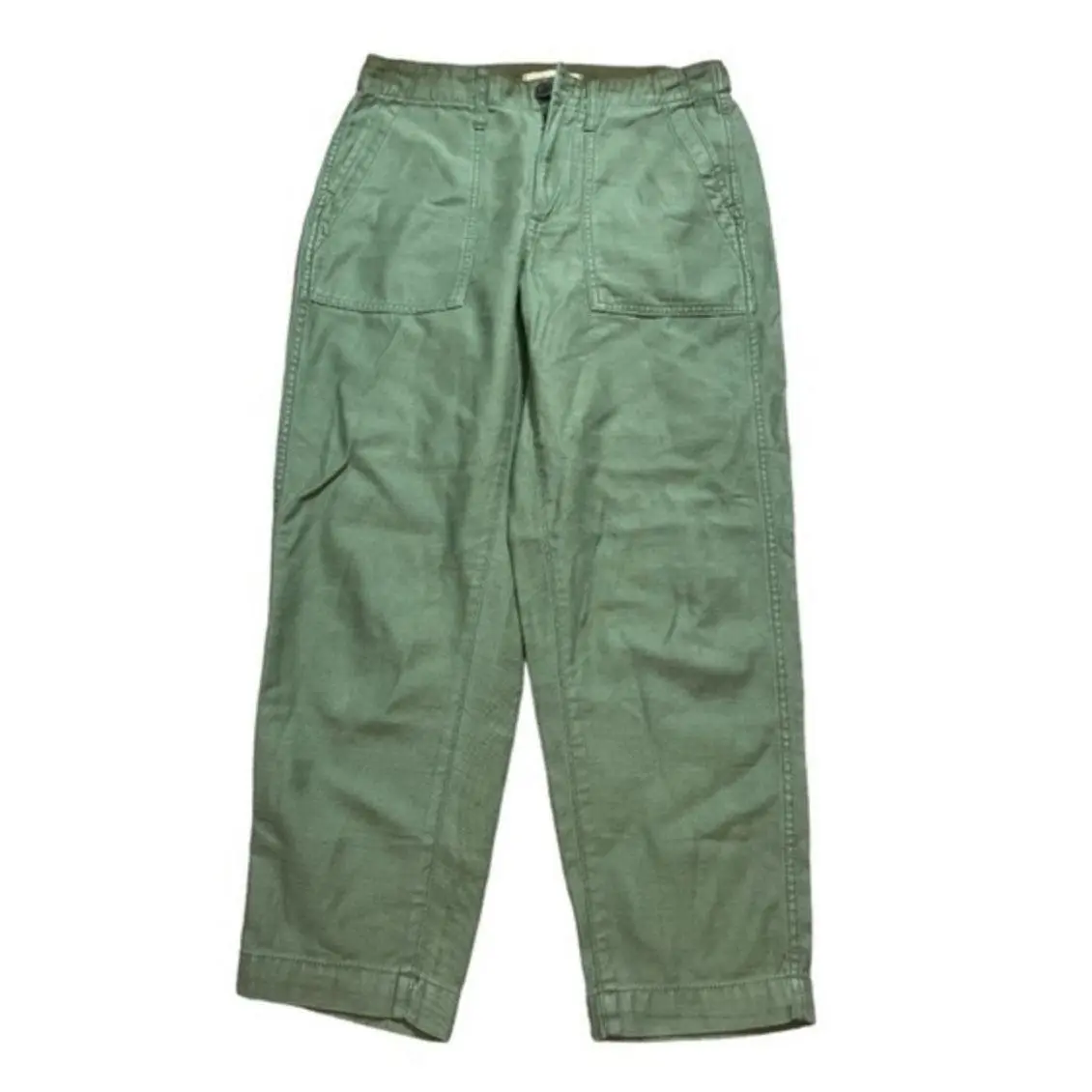 Madewell Boyfriend Style Cropped Chinos (25)