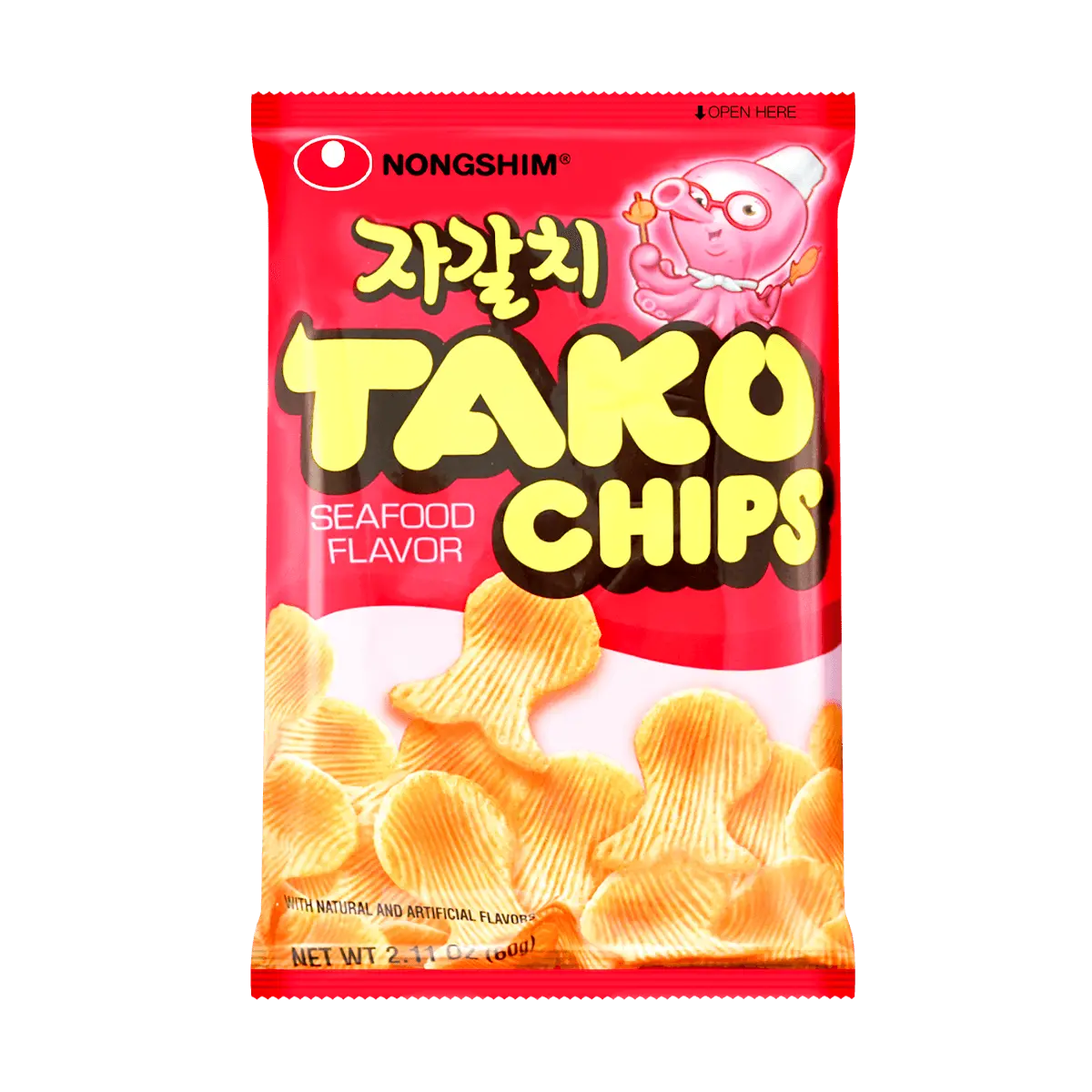 NONGSHIM Octopus Flavored Tako Chips 60g