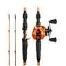 KastKing Lethal Blaze Twin-tip Fishing Rod and Reel Combo, IM6 Graphite 2Pc Blanks, Stainless Steel Guides with Ceramic Rings, Contoured EVA Handles & Fighting Butt, Split or Full Rear Handle Design, 10 Models