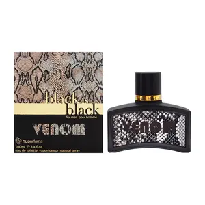 Black is Black Venom Pour Homme 3.4 oz Eau de Toilette Spray