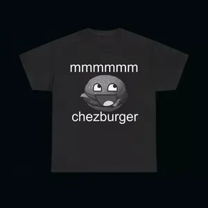 Mmm Chezburger Roblox T Shirt Grunge Emo Scene Y2K Tapout Amity Affliction Rave Underwear Tshirt Menswear T-Shirt
