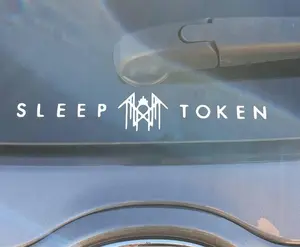 Sleep Token Car Decal - High-Grade Transparent Vinyl, Durable & Weather-Resistant, Smooth Finish, Single-Sided Printing, Sizes 2x2 to 6x6, Printed in USA