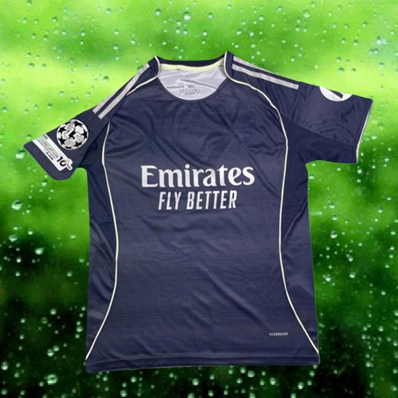 25 26 RM Home Away No.10 Mbappe Short sleeve Soccer Jersey