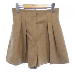 Pre-owned FENDI Cashmere Small Leather Goods Blend Shorts